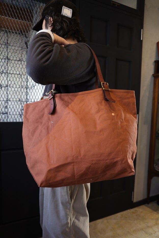 VASCO(ヴァスコ)～CANVAS×LEATHER TRAVEL TOTE BAG GRAY～
