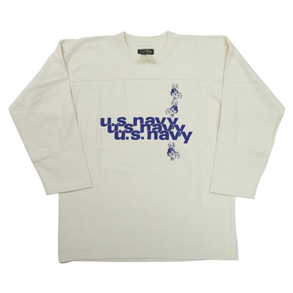 COLIMBO(コリンボ)～Yonkers Football Tee "U.S.NAVY STACK LOGO"～