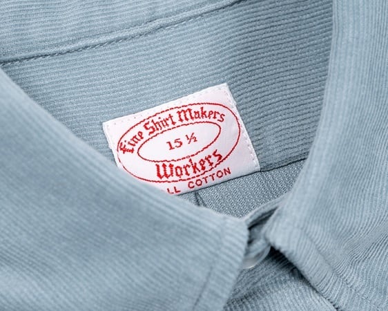 WORKERS(ワーカーズ)～6 Button BD, Corduroy, Sky Blue～