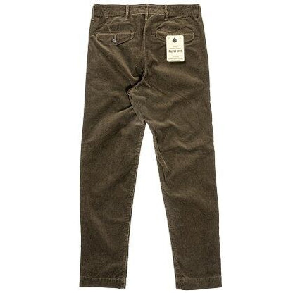 WORKERS(ワーカーズ)～Officer Trousers Slim, Type 3 Corduroy Dark Brown～