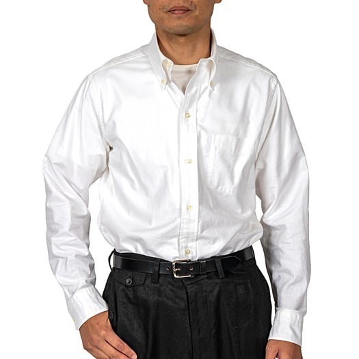 WORKERS(ワーカーズ)～Modified 6 Button BD, Supima OX, White～