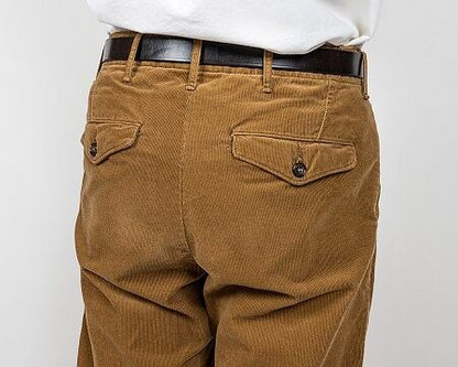 WORKERS(ワーカーズ)～Officer Trousers Slim, Type 3 Corduroy Light Brown～