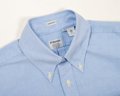 WORKERS(ワーカーズ)～Modified IVY BD, American Sea Island Cotton OX Blue～