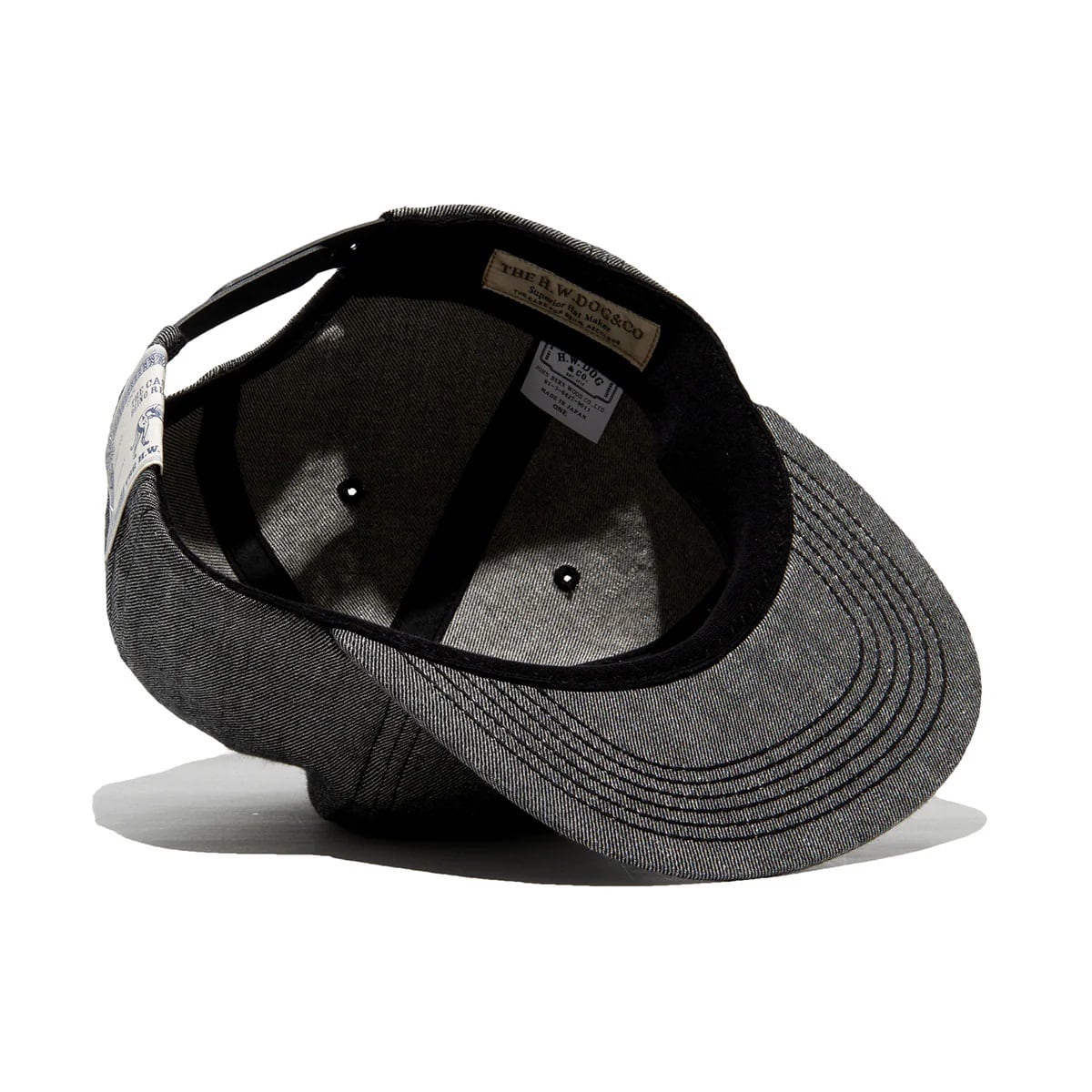THE H.W.DOG & Co. (ドッグアンドコー) ～D SKATE CAP - Black～