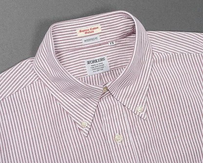 WORKERS(ワーカーズ)～Modified BD, Supima OX Red Stripe～