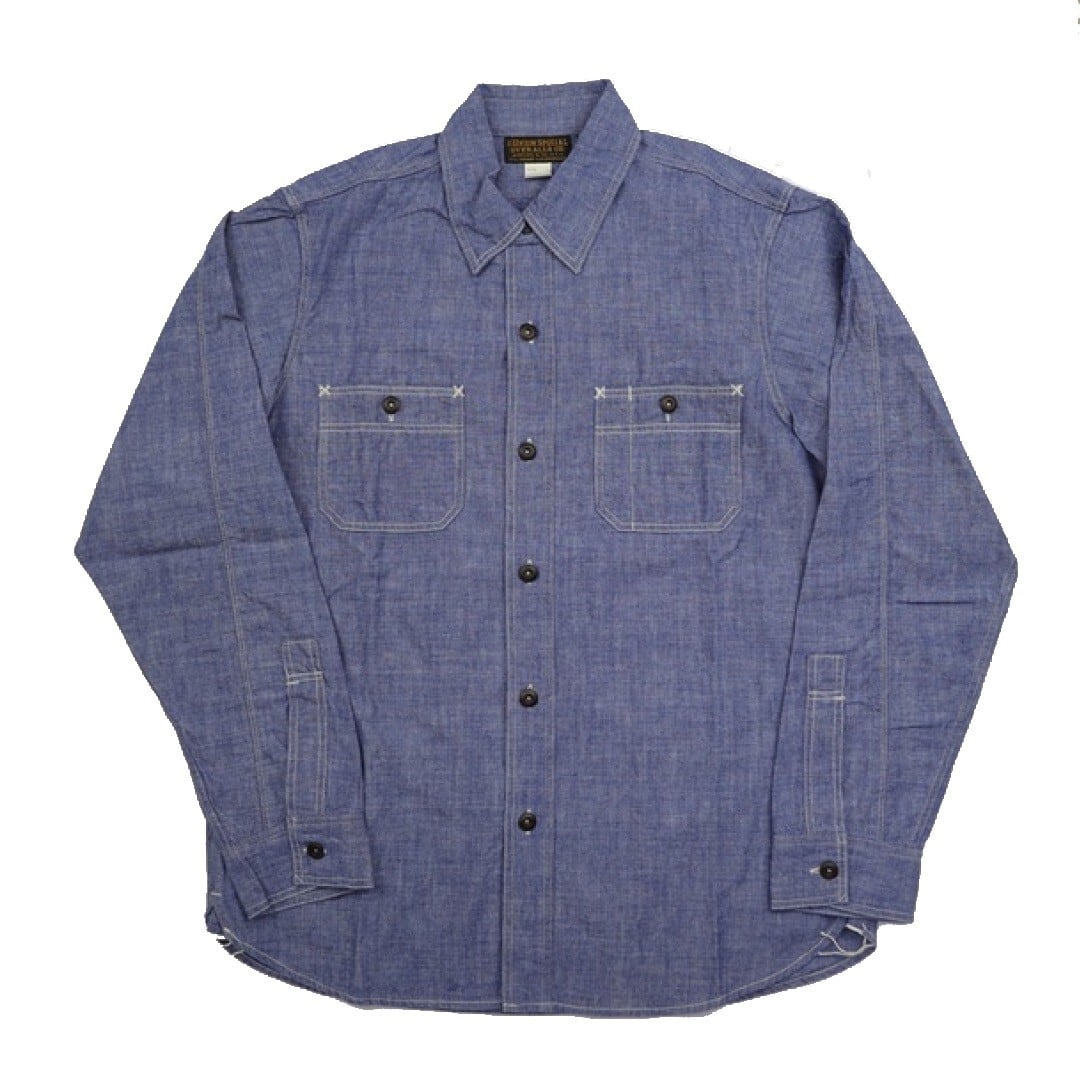 FREEWHEELERS(フリーホイーラーズ)～"NEAL" INDIGO CHAMBRAY～