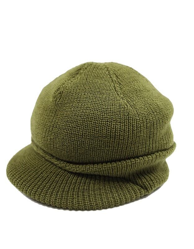 FREEWHEELERS(フリーホイーラーズ)～"M-1941" WOOL KNIT JEEP CAP OLIVE～